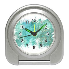 Splash Teal Travel Alarm Clock by vintage2030