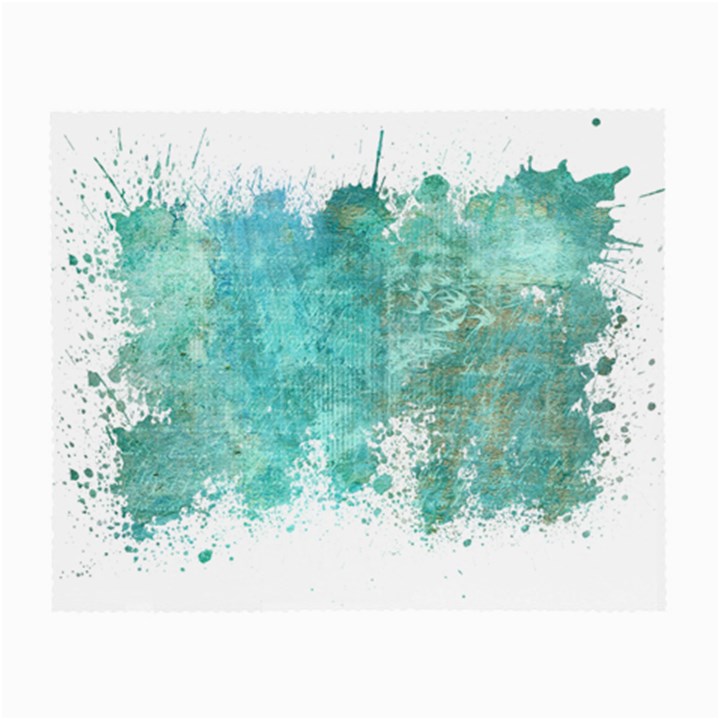 Splash Teal Small Glasses Cloth