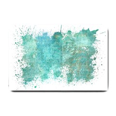 Splash Teal Small Doormat  by vintage2030