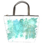 Splash Teal Bucket Bag Front