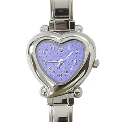 Dot Blue Heart Italian Charm Watch