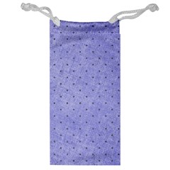 Dot Blue Jewelry Bag