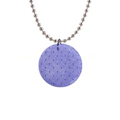 Dot Blue Button Necklaces