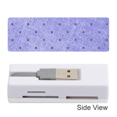 Dot Blue Memory Card Reader (stick) by vintage2030