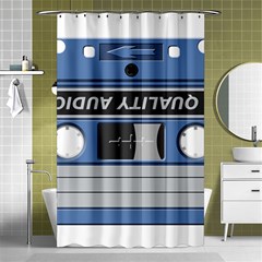 Cassette 40268 1280 Shower Curtain 48  X 72  (small)  by vintage2030