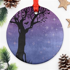 Silhouette 1131861 1920 Ornament (Round)