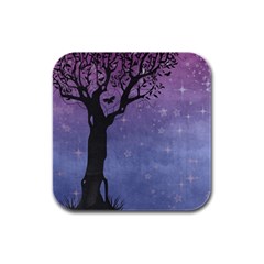 Silhouette 1131861 1920 Rubber Square Coaster (4 pack) 