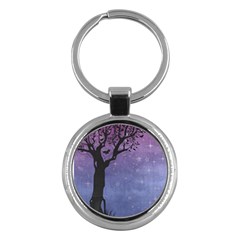 Silhouette 1131861 1920 Key Chains (Round) 