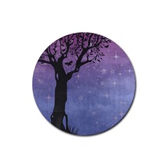 Silhouette 1131861 1920 Rubber Coaster (Round) 