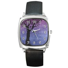 Silhouette 1131861 1920 Square Metal Watch