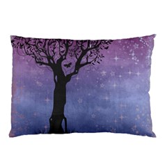 Silhouette 1131861 1920 Pillow Case by vintage2030