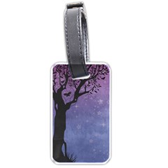 Silhouette 1131861 1920 Luggage Tags (One Side) 