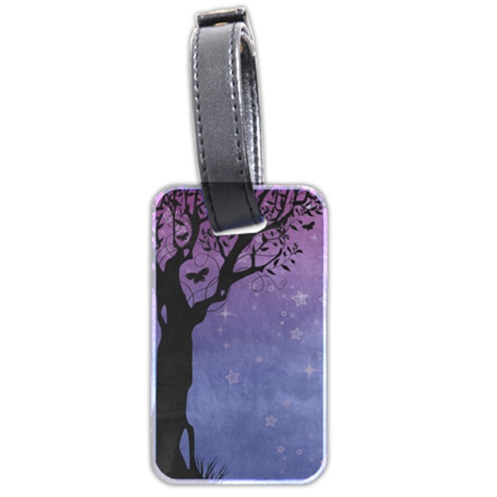 Silhouette 1131861 1920 Luggage Tags (Two Sides)