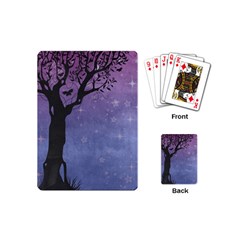 Silhouette 1131861 1920 Playing Cards (Mini)