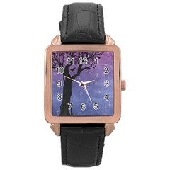 Silhouette 1131861 1920 Rose Gold Leather Watch 