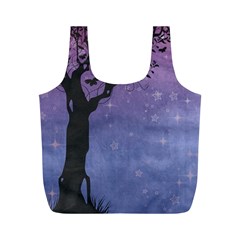 Silhouette 1131861 1920 Full Print Recycle Bag (M)