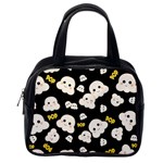 Cute Kawaii Popcorn pattern Classic Handbag (One Side) Front