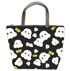 Cute Kawaii Popcorn Pattern Bucket Bag