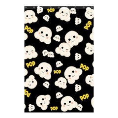 Cute Kawaii Popcorn Pattern Shower Curtain 48  X 72  (small)  by Valentinaart