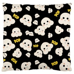 Cute Kawaii Popcorn Pattern Large Cushion Case (one Side)