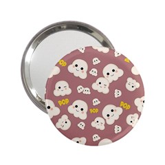 Cute Kawaii Popcorn Pattern 2 25  Handbag Mirrors