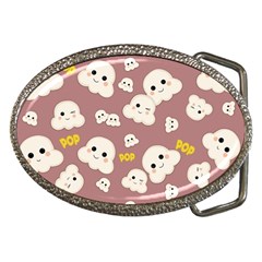 Cute Kawaii Popcorn Pattern Belt Buckles