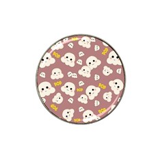 Cute Kawaii Popcorn Pattern Hat Clip Ball Marker (10 Pack)