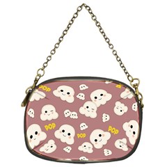 Cute Kawaii Popcorn Pattern Chain Purse (one Side) by Valentinaart