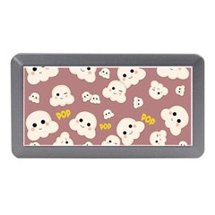 Cute Kawaii Popcorn Pattern Memory Card Reader (mini) by Valentinaart