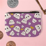 Cute Kawaii Popcorn pattern Mini Coin Purse Back