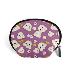 Cute Kawaii Popcorn Pattern Accessory Pouch (small) by Valentinaart