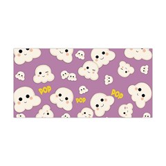 Cute Kawaii Popcorn Pattern Yoga Headband by Valentinaart