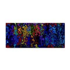 Colorful Waves                                                     Hand Towel by LalyLauraFLM