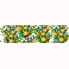 Peach Roses White Large Bar Mats by snowwhitegirl