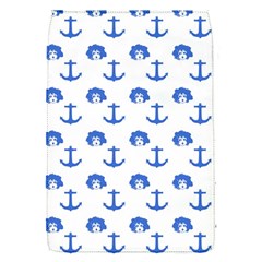 Vintage Face Anchor Blue Removable Flap Cover (s) by snowwhitegirl