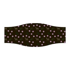 Brown Deer Trees Pattern Stretchable Headband by snowwhitegirl