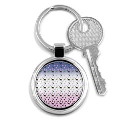 Ombre Deer Pattern Key Chains (round)  by snowwhitegirl