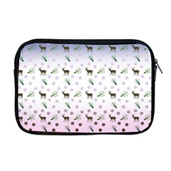 Ombre Deer Pattern Apple Macbook Pro 17  Zipper Case by snowwhitegirl