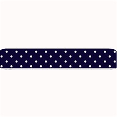 Little  Dots Navy Blue Small Bar Mats by snowwhitegirl