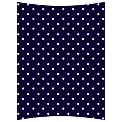 Little  Dots Navy Blue Back Support Cushion