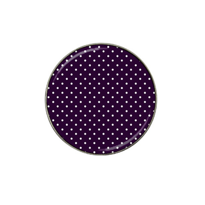 Little  Dots Purple Hat Clip Ball Marker (4 pack)