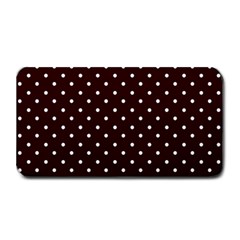 Little  Dots Maroon Medium Bar Mats by snowwhitegirl