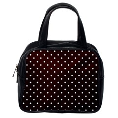 Little  Dots Maroon Classic Handbag (one Side) by snowwhitegirl