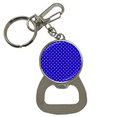 Little  Dots Royal Blue Bottle Opener Key Chains by snowwhitegirl