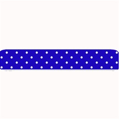 Little  Dots Royal Blue Small Bar Mats by snowwhitegirl