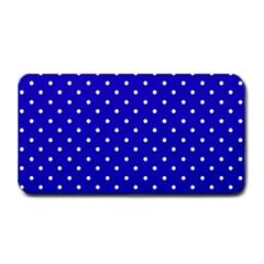 Little  Dots Royal Blue Medium Bar Mats by snowwhitegirl