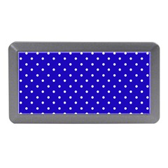 Little  Dots Royal Blue Memory Card Reader (mini) by snowwhitegirl