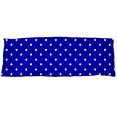 Little  Dots Royal Blue Body Pillow Case (dakimakura) by snowwhitegirl