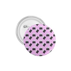 Retro Typewriter Pink Pattern 1 75  Buttons by snowwhitegirl