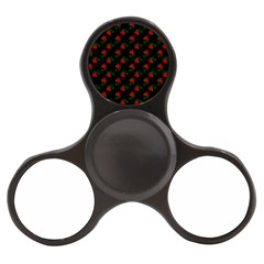 Red Roses Black Finger Spinner